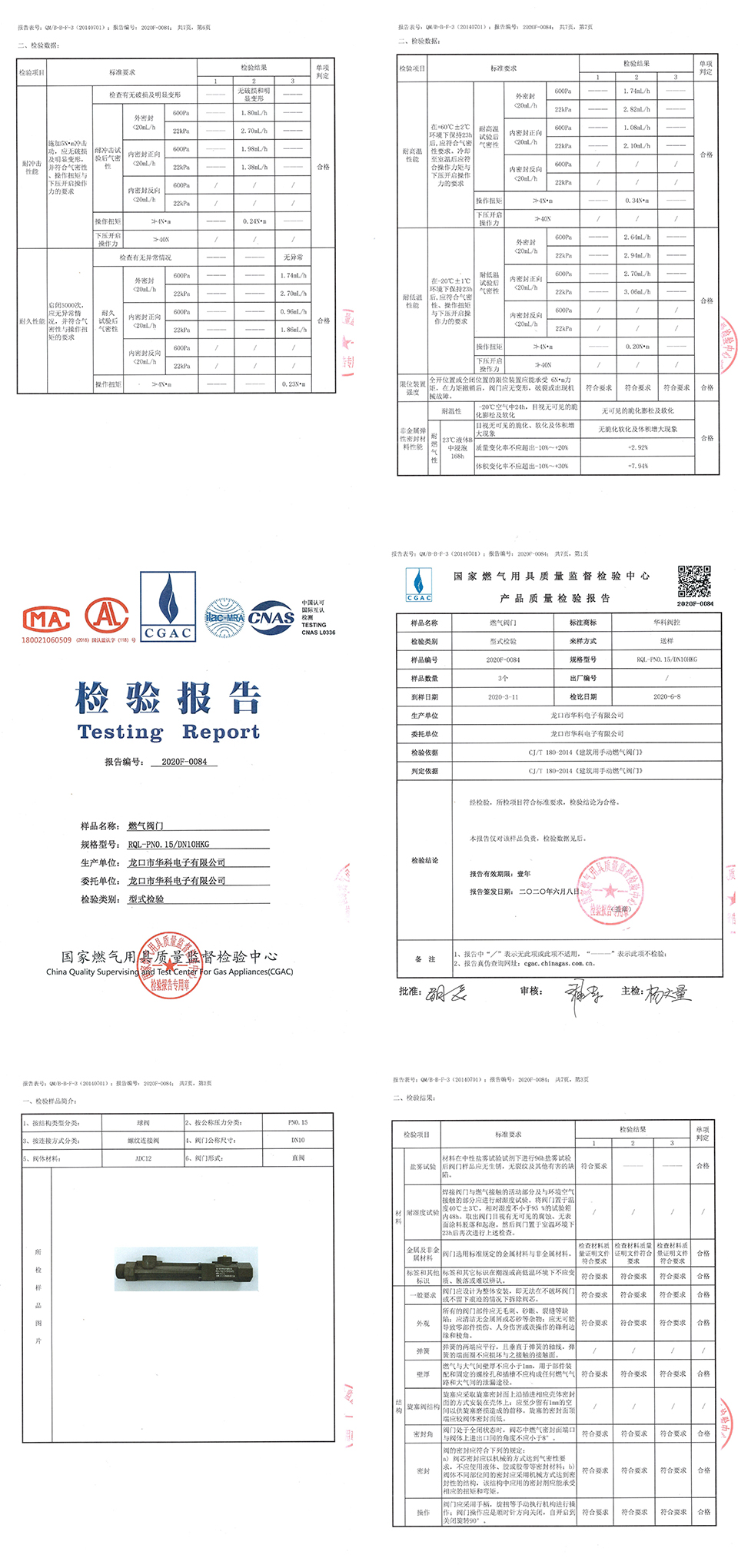 工業用燃氣表電機閥